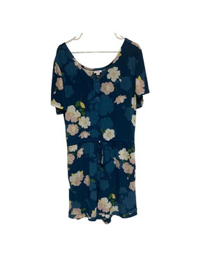LuLaRoe Xanthe romper with pockets drawstring waist oversized comfy size medium